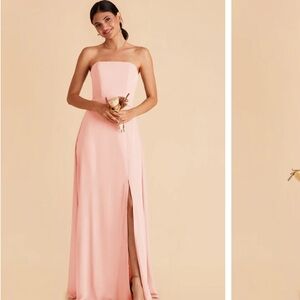 Birdy Grey Strapless Blush Gown